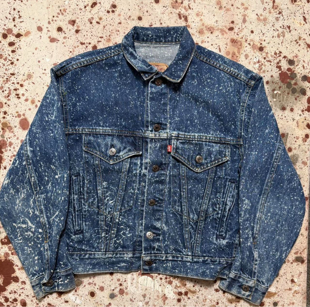 Rare Vintage 1980's Levi “Galactic” 4 Pocket Denim Jacket (JYJ