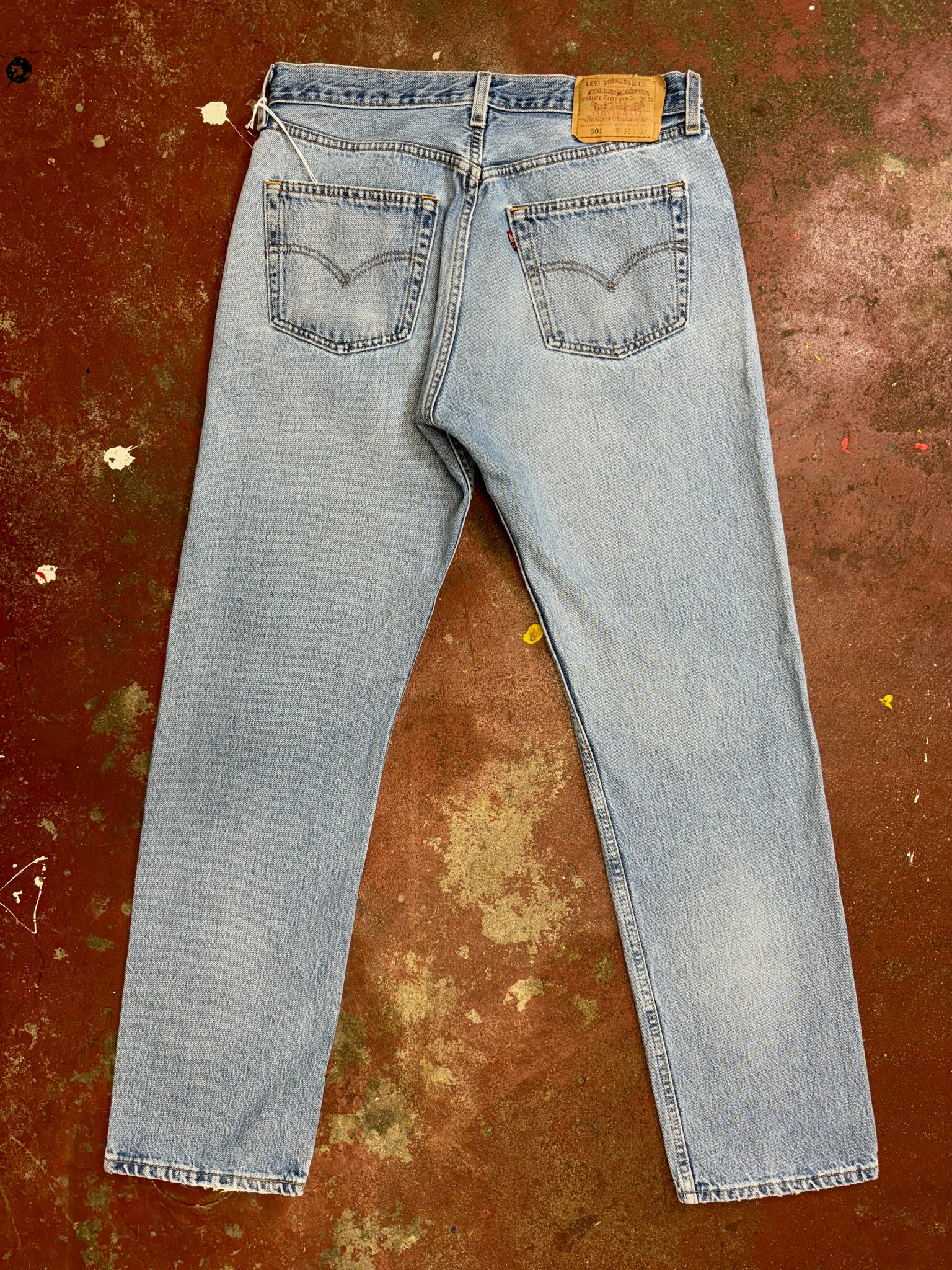 Vintage USA Levi's 501 Premium Wash Denim Jeans (JYJ0324-108)