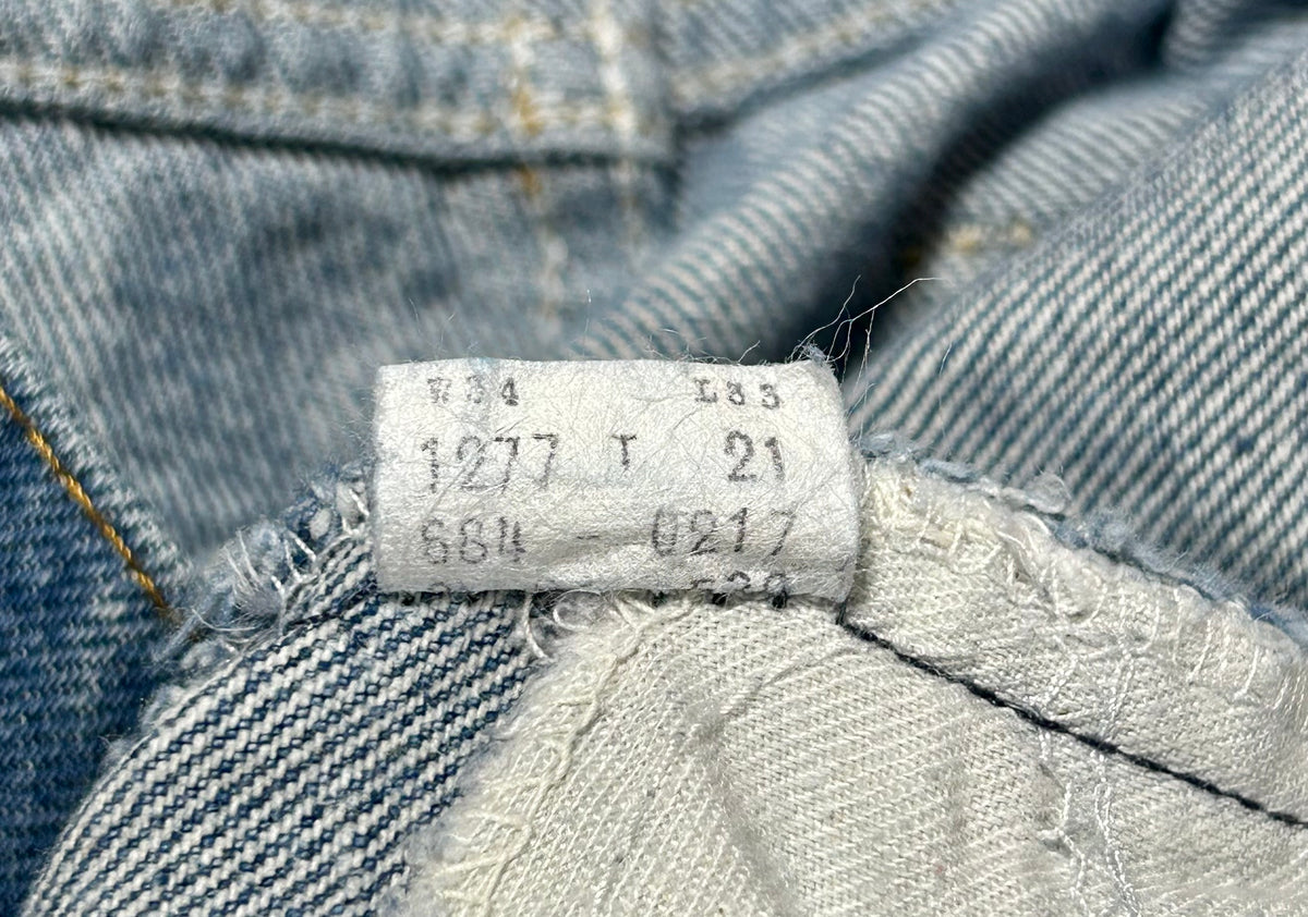 Levi’s 684 Levis 684 Bell Bottom Jeans Mens 31 X 34 Big Bell Orange Tab Zip