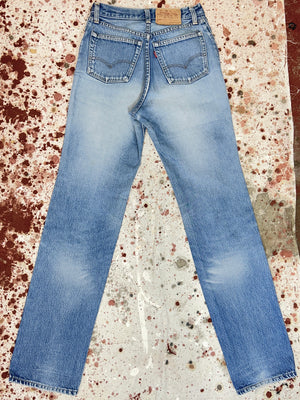 Vintage USA Levi's 26501 Super Wash Denim Jeans (JYJ0424-185)