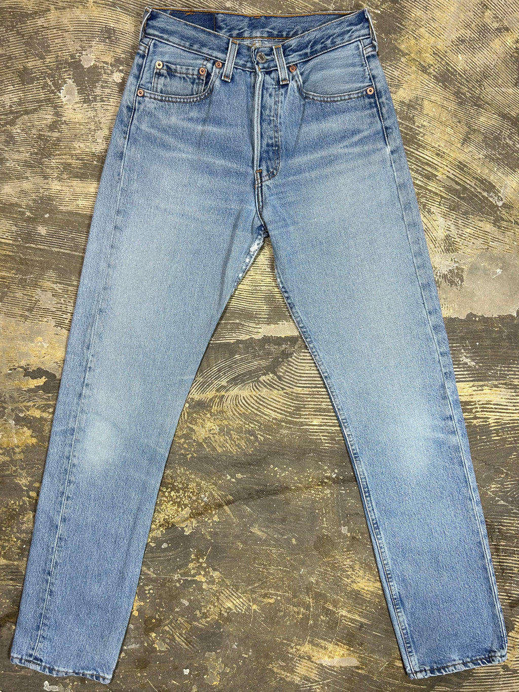 Vintage USA Levi 501 Premium Light Wash Denim Jeans (JYJ0124-032)