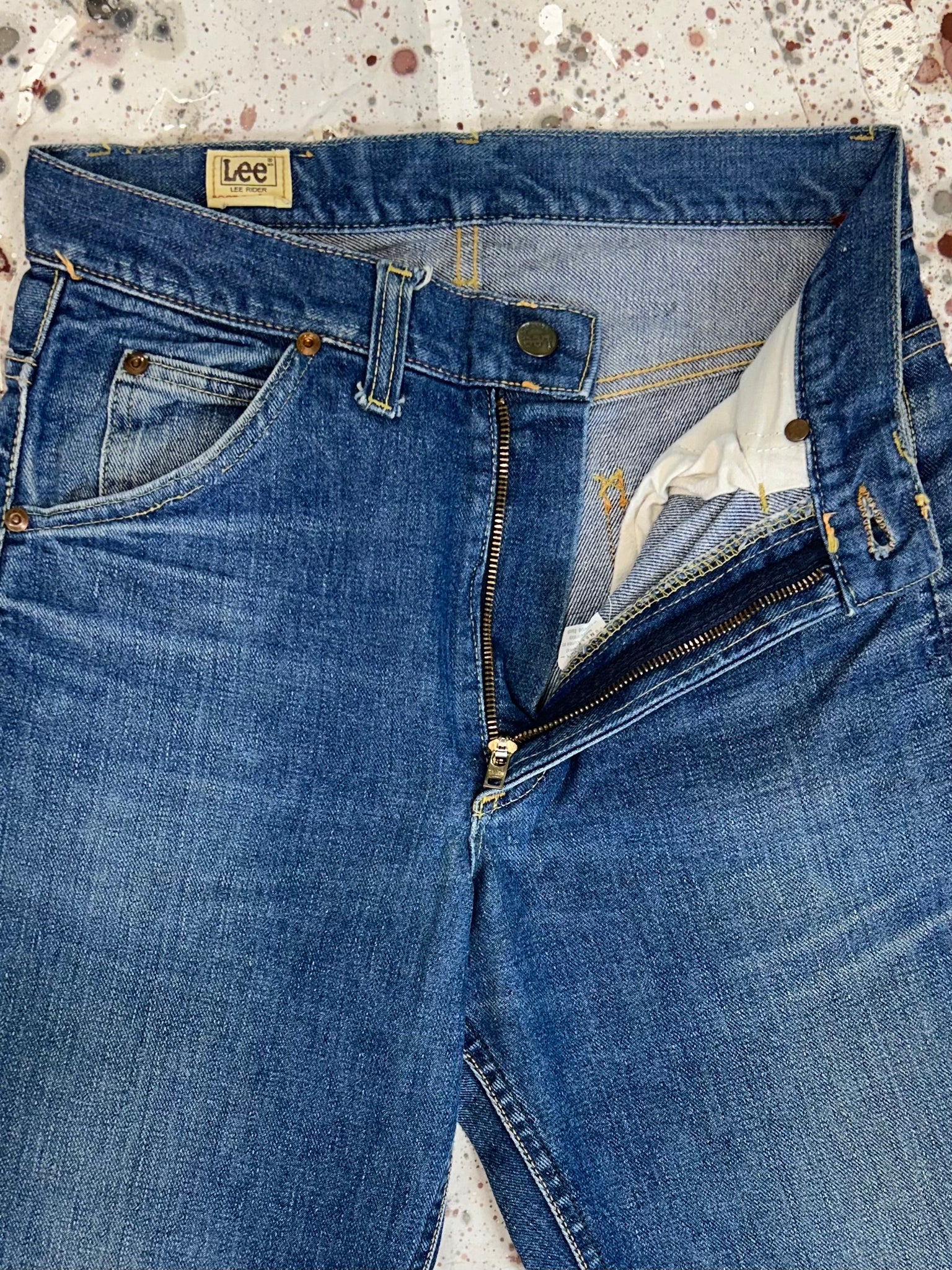 Vintage USA Lee Talon Zip Boot Cut Denim Jeans (JYJ0324-143)