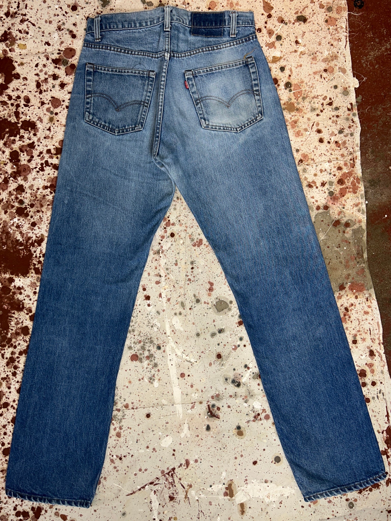 Vintage USA Levi's 505 Talon Zip Premium Wash Denim Jeans (JYJ0424-184)