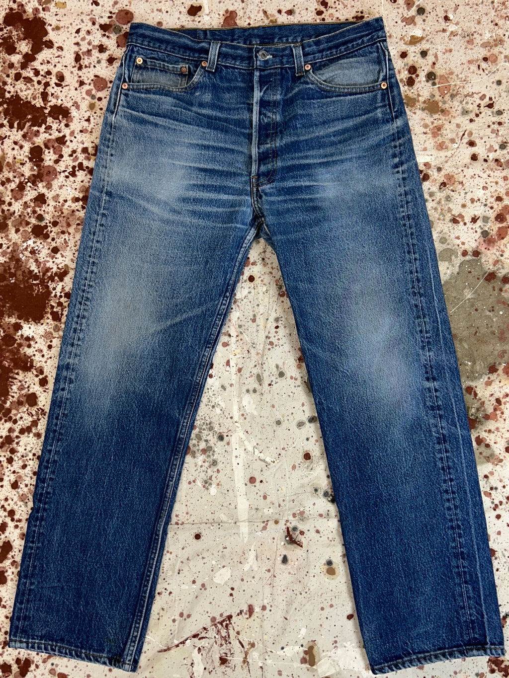 Vintage USA Levi's 501 Super Wash Denim Jeans (JYJ0424-174)
