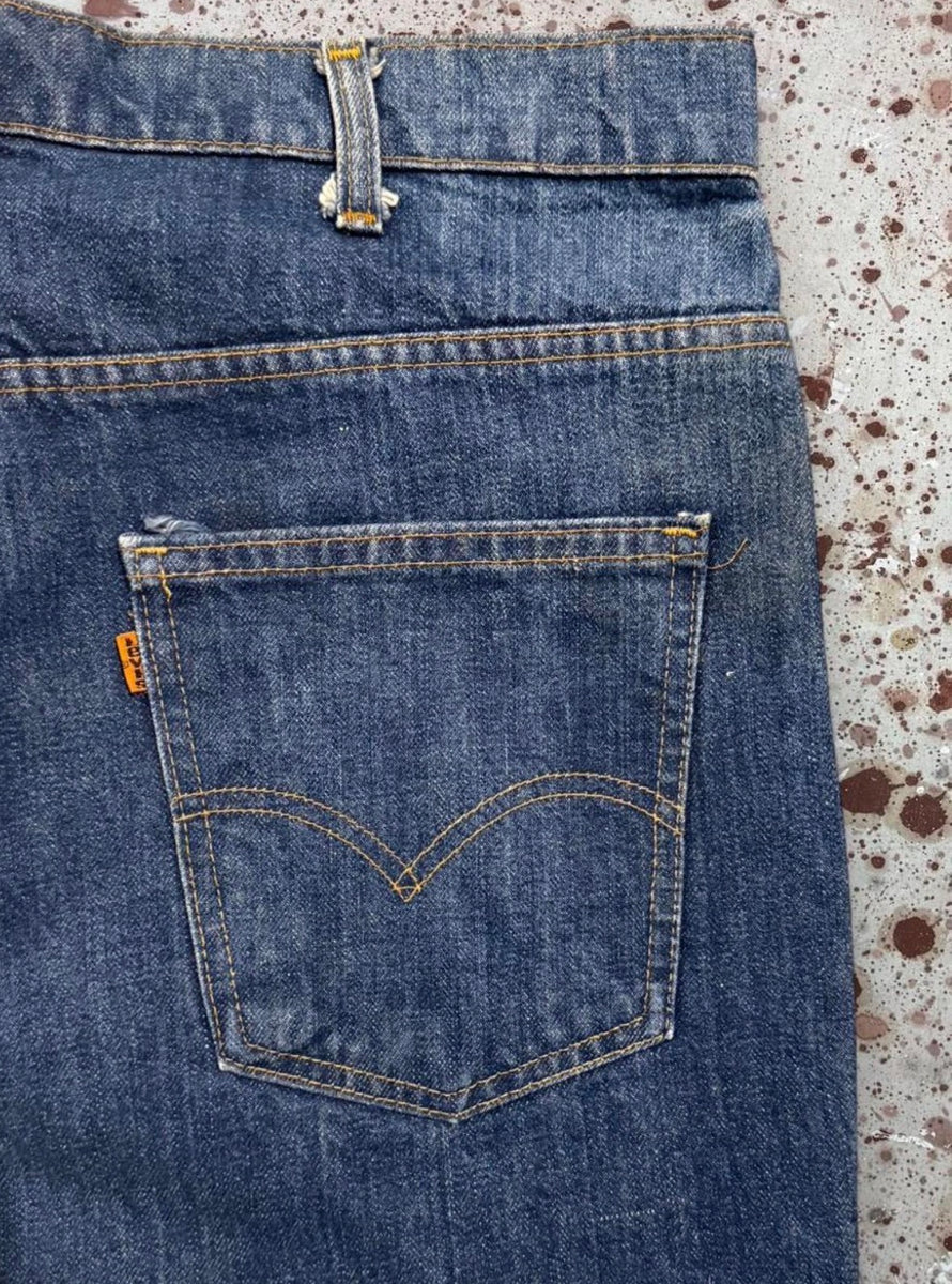 Vintage USA 1970's Levi Orange Tab 646 Bell Bottoms (JYJ0124-035