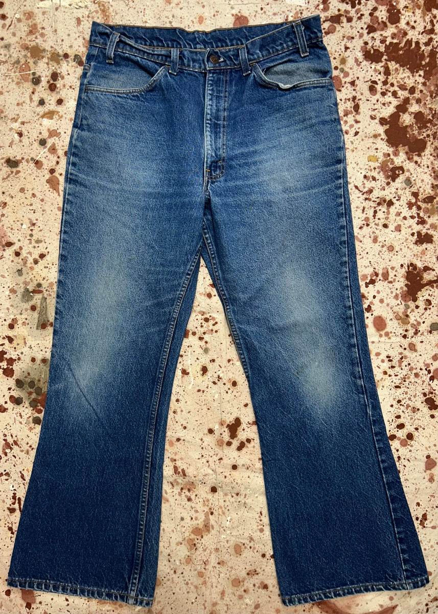 Levi’s 646 USA製00s W30 L33 Vintage USA Levi's 646 Superwash Denim Bellbottoms (JYJ1124-363
