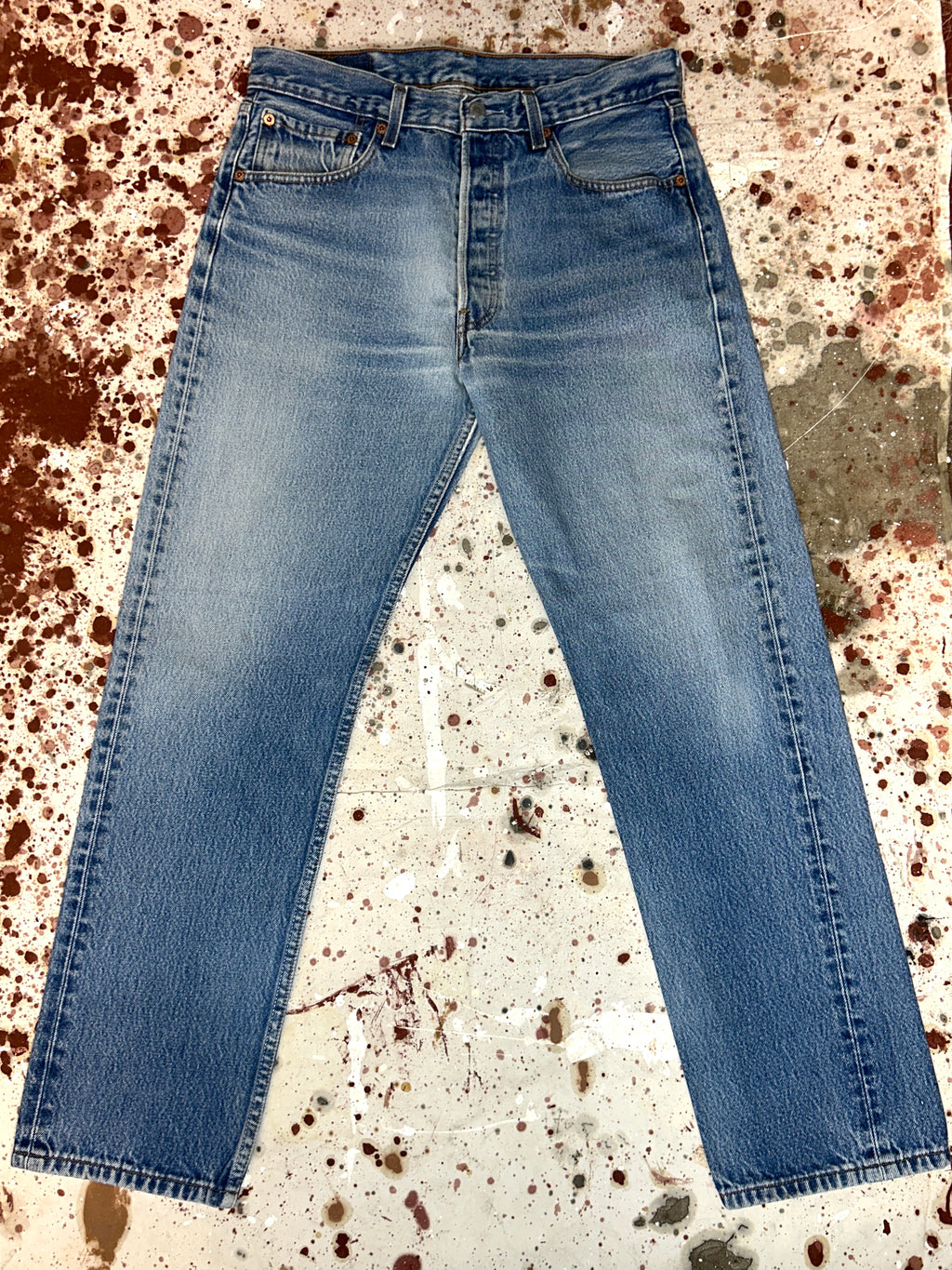 Vintage Levi's 501 Premium Wash Denim Jeans (JYJ0424-179)