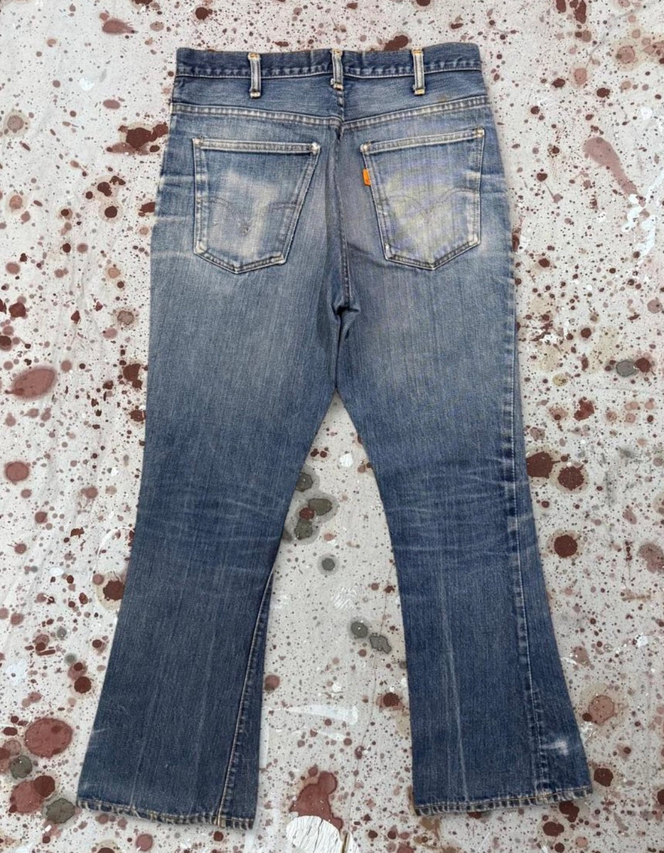 Vintage 1970s Levi 646 Super Wash Bell Bottom w/ talon 42 zipper
