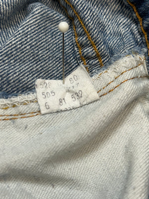 Vintage USA Levi's 505-0217 Transitional Premium Wash Denim Jeans (JYJ0424-187)