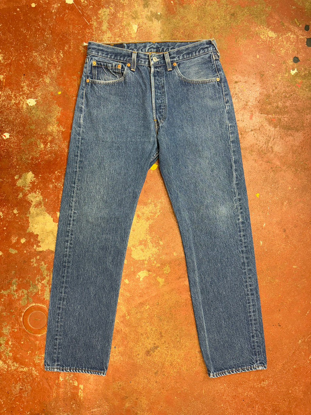 Vintage USA Levi 501 Denim Jeans (#JYJ0124-050)