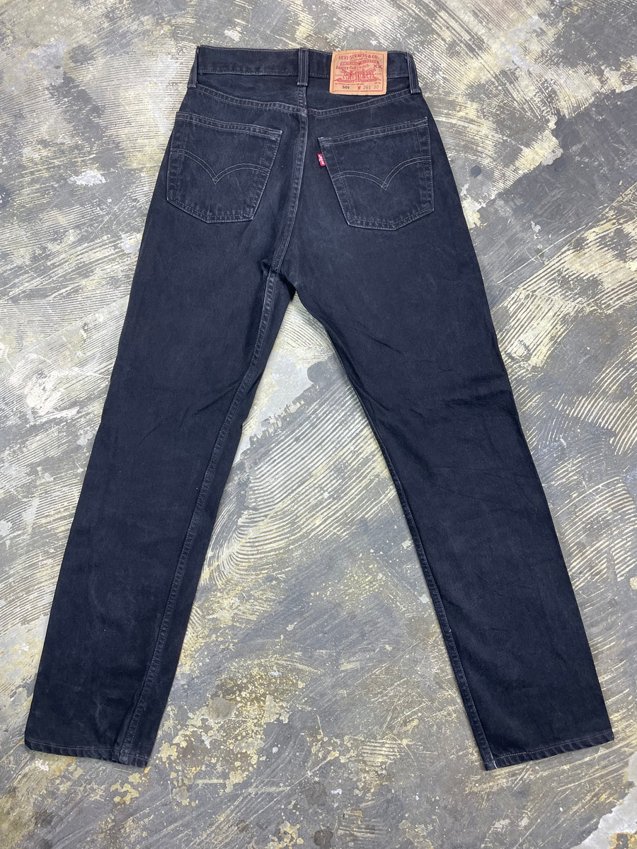 Vintage Black Levi's 501 Jeans “23 “24 #1154 – AllVintageDenim