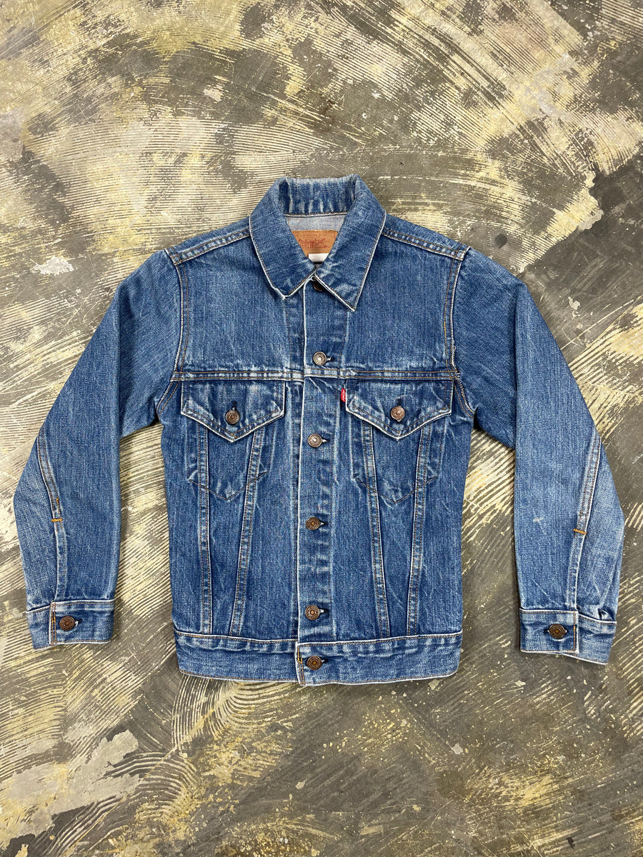 1970's levi denim jacket hot sale
