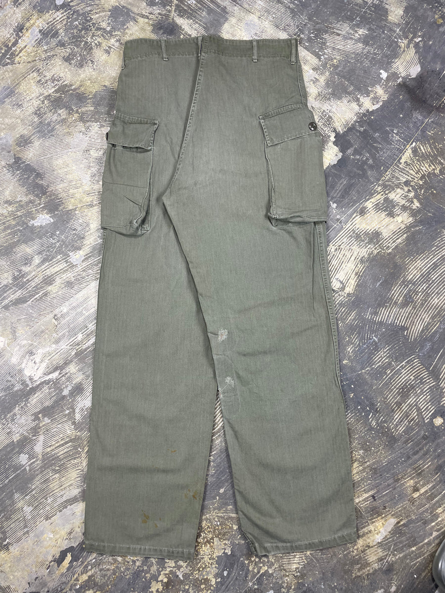 WW2 US Army HBT Combat Trousers (JYJ-0242) – JUNKYARD JEANS LLC