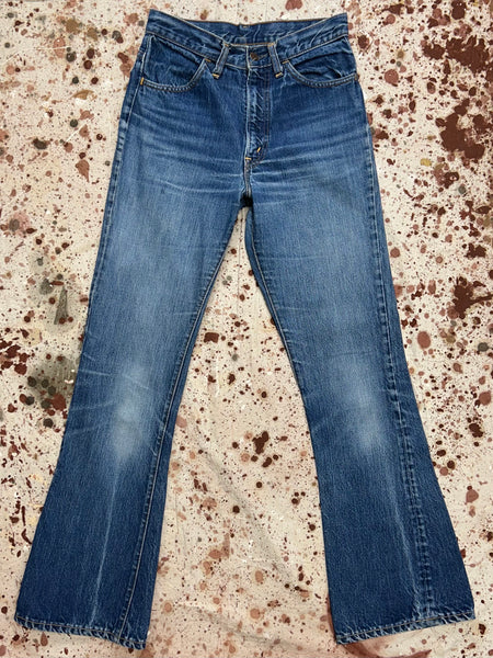 LEVI’S orangetab 1970s Vintage Levi's Orange Tab Buckle Back Bell Bottoms 30