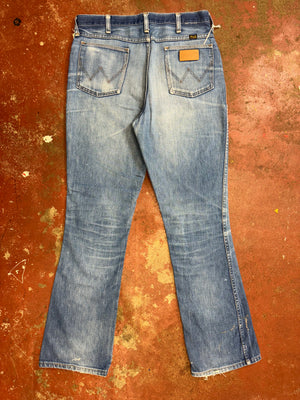 Vintage USA Wrangler Super Wash Denim Jeans with Paint (JYJ0324-120)