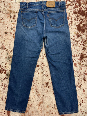 Vintage USA Levi’s 505 Transitional Tag Great Wash Denim Jeans (JYJ1024-338)