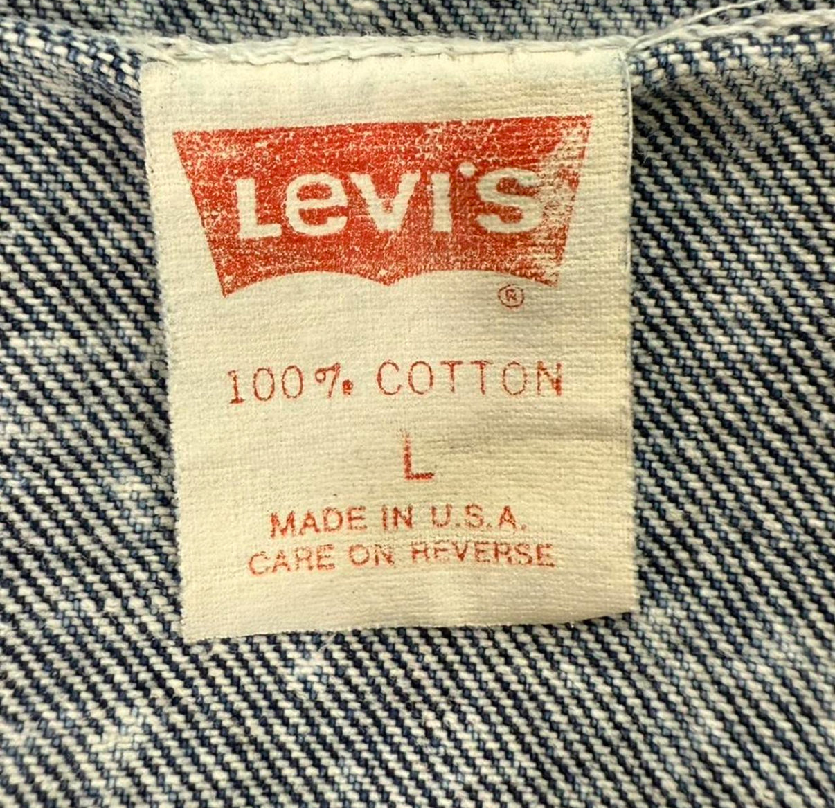 Rare Vintage 1980’s Levi “Galactic” 4 Pocket Denim Jacket (JYJ-101225)