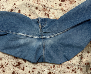 Vintage USA made 501 Transitional Tag, Super Wash, Denim Jeans (JYJ-5725)