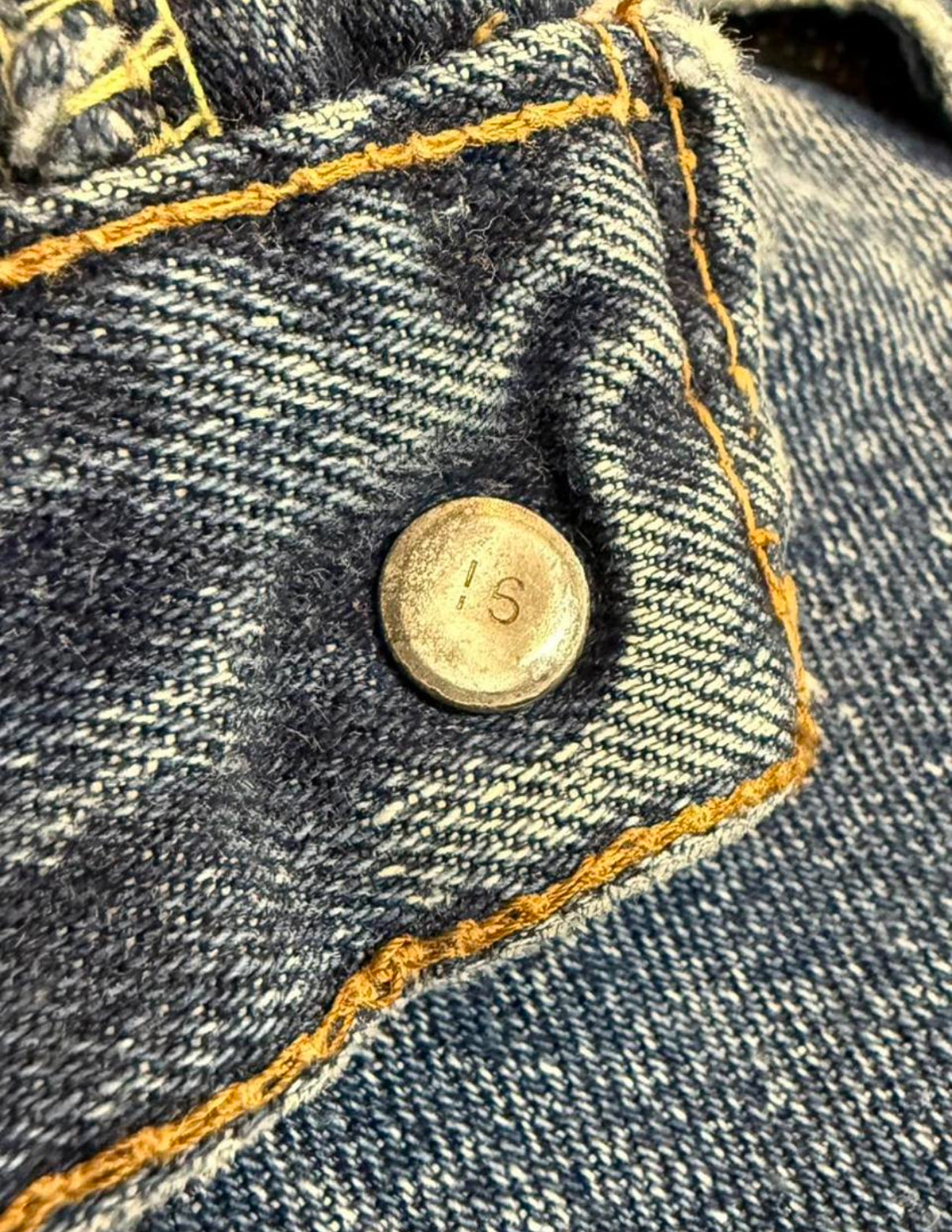 Single Stitch Redline 502-0117 Levi’s Denim Jeans w/ Redline Coin Pocket (JYJ-241025)