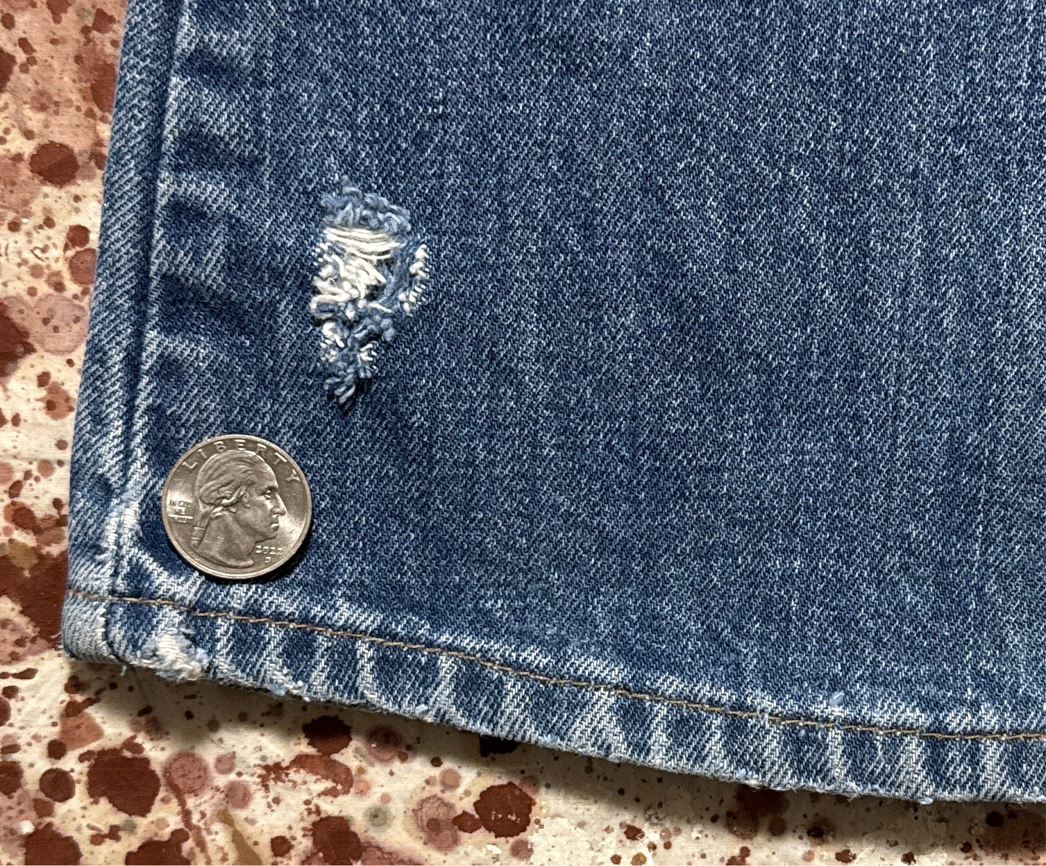 Vintage USA made Levi 684 Elephant Bell-Bottom, Orange Tab, Talon Zipper, Super Wash, Denim Jeans (JYJ-01825)