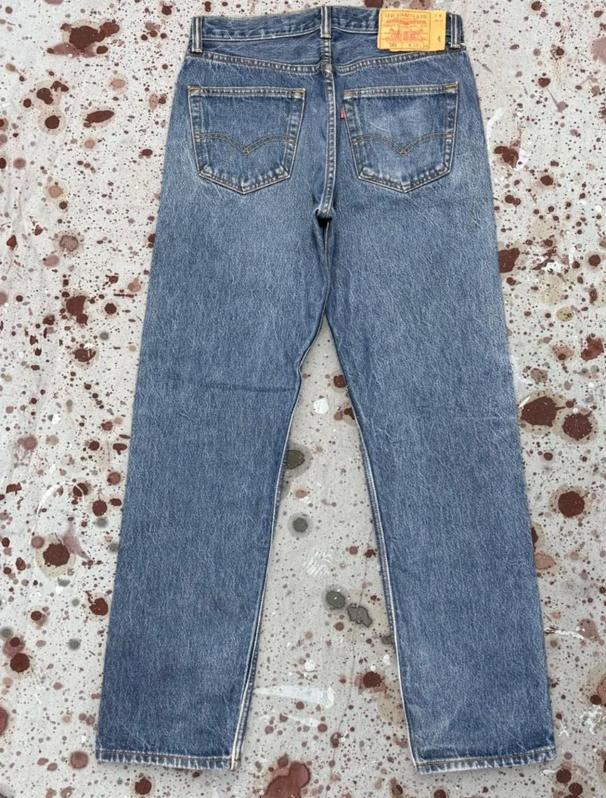Vintage Levi Superwash 501 Denim Jeans (JYJ-081125)