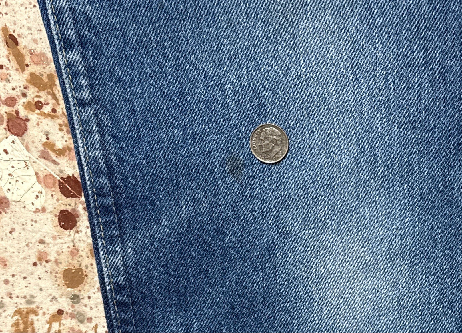 Vintage USA 1970’s Lee Lady Rider Talon Zipper Superwash Denim Jeans (JYJ0324-110)
