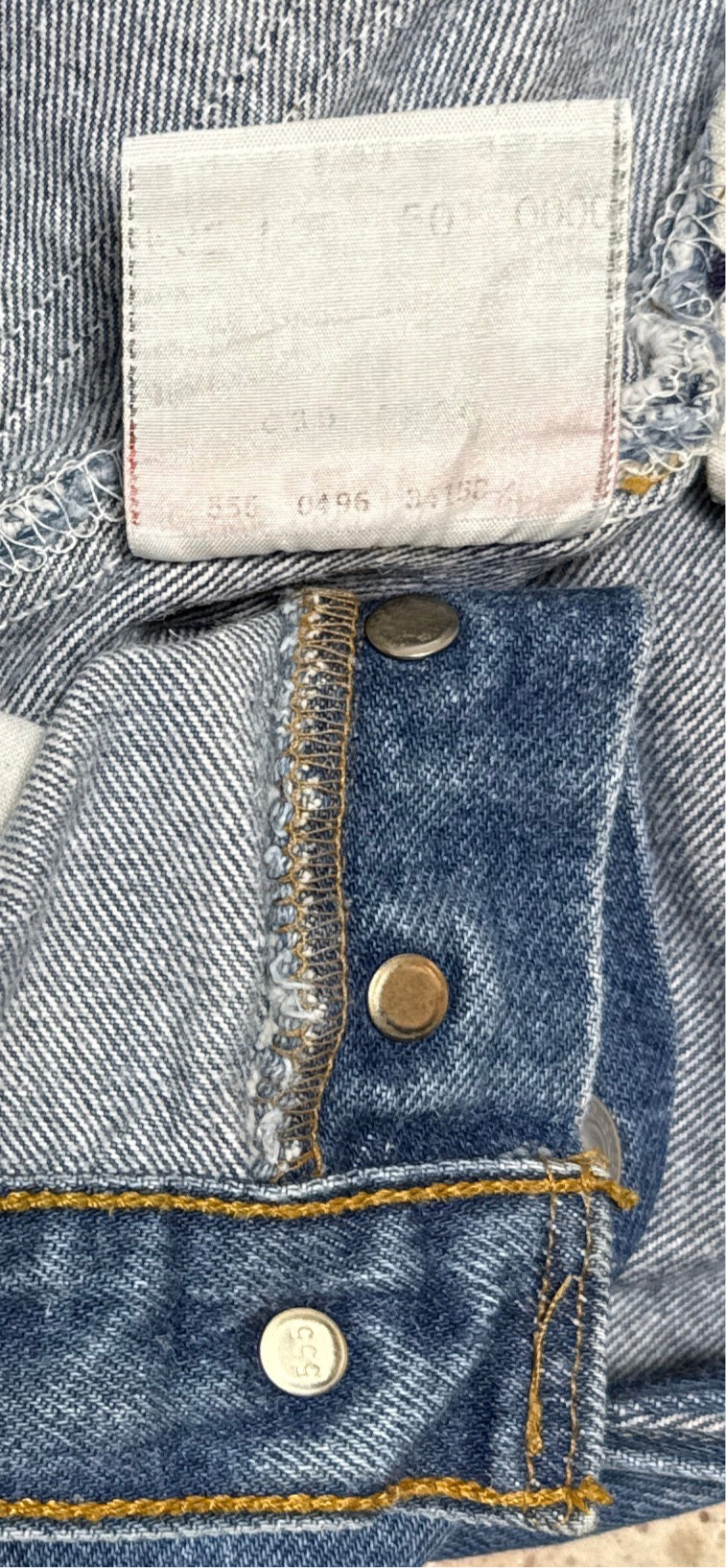 Vintage USA 501 Denim Jeans (JYJ0625-469)