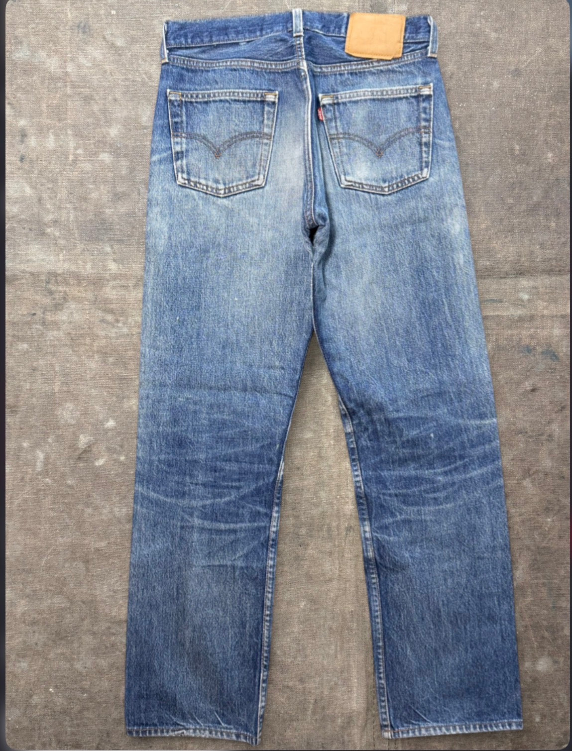 Vintage USA Levi's 501 Super-Wash Honeycomb Denim Jeans (JYJ