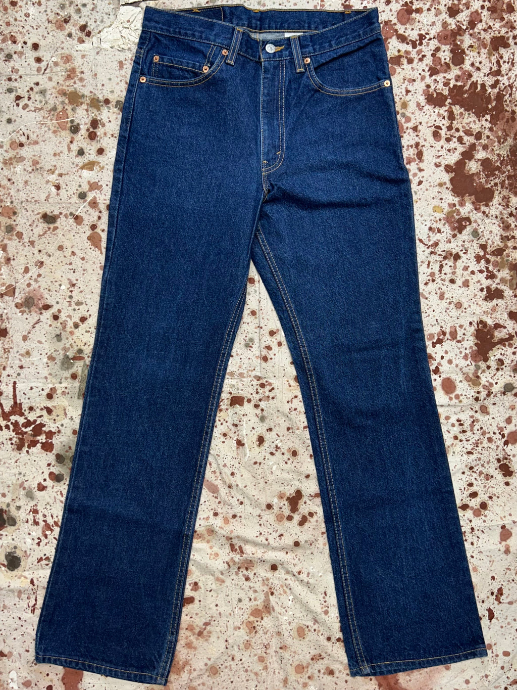 Vintage USA Levi's 517 Dark One-Wash Denim Jeans (JYJ1024-341)