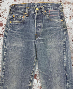 Vintage USA Levi's 501 Redline Super-Wash Denim Jeans (JYJ-221025)