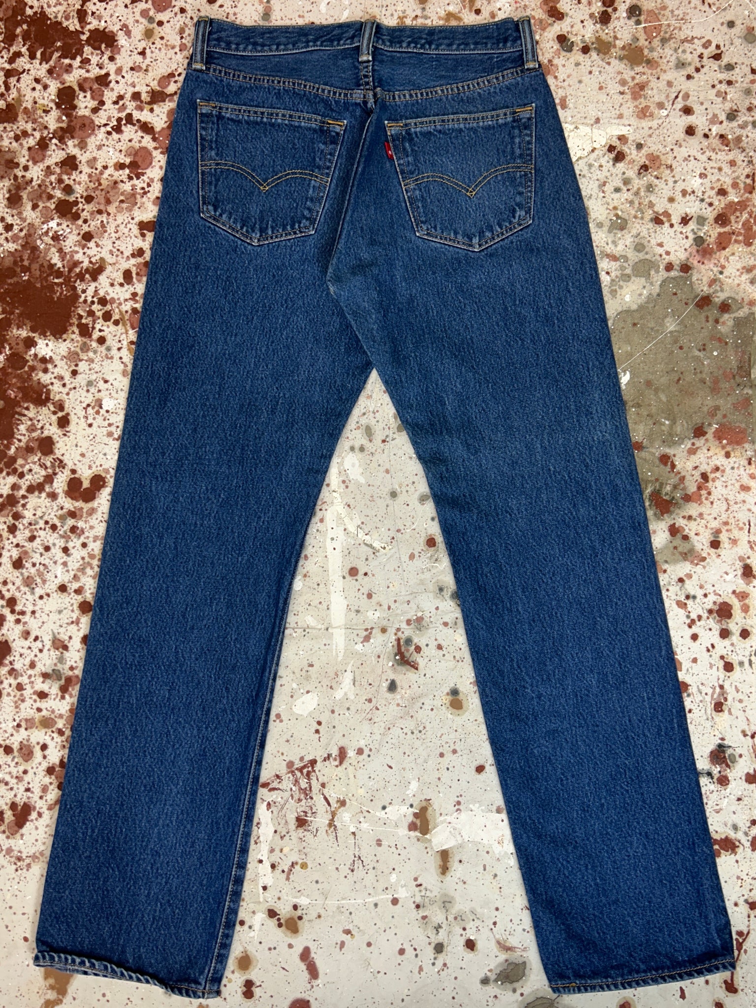 Vintage Levi's 501 Dark Few-Wash Denim Jeans (JYJ0424-181)