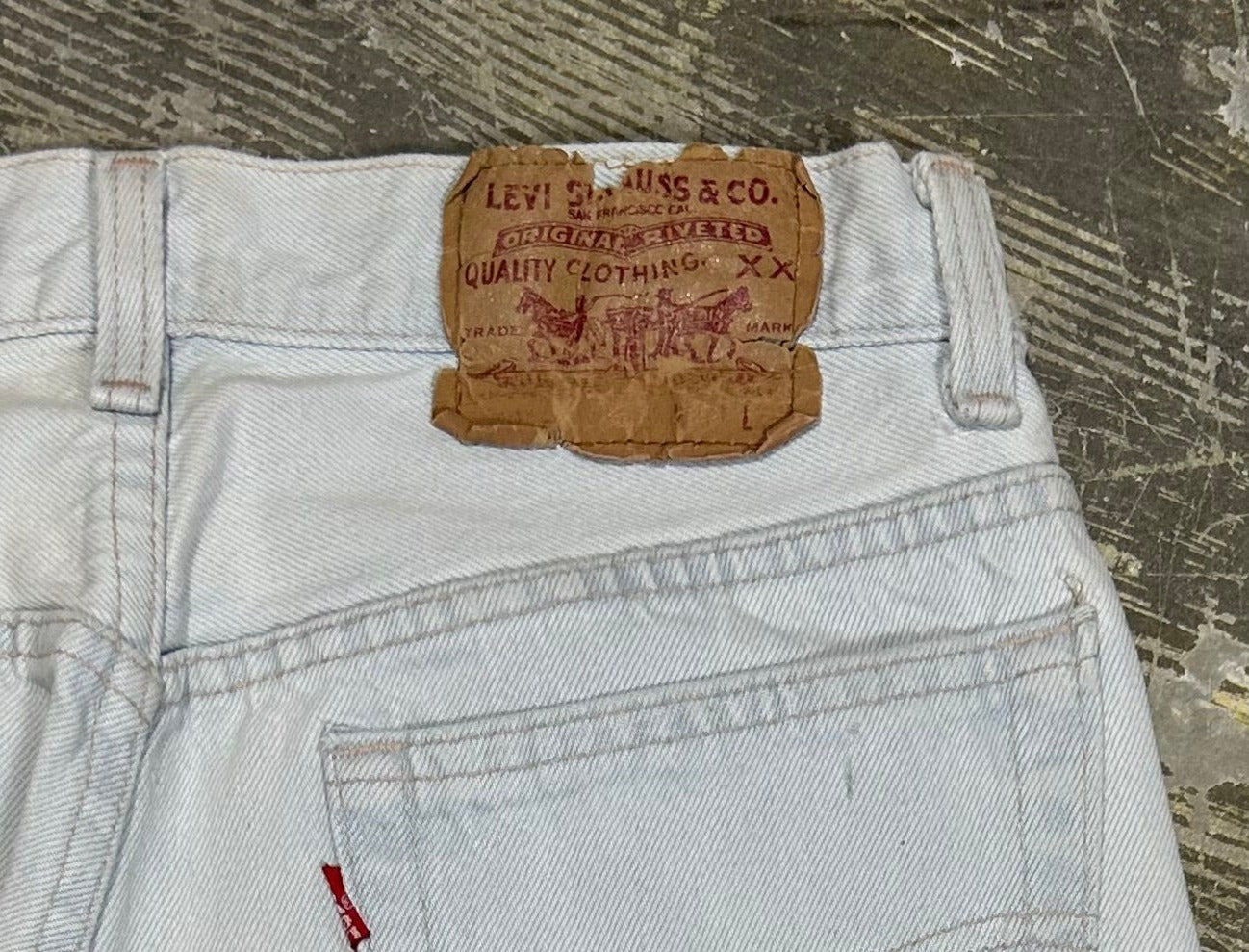 Vintage USA Levi 501 Premium Wash & Paint (JYJ0124-015)