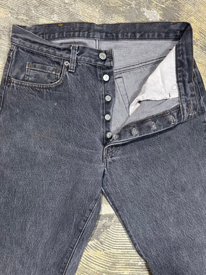 Vintage USA Levi 501 True Black Jeans (JYJ0124-005)
