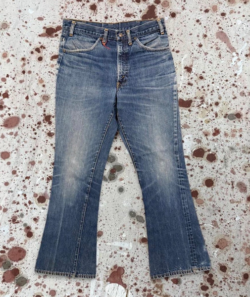Vintage 1970s Levi 646 Super Wash Bell Bottom w/ talon 42 zipper