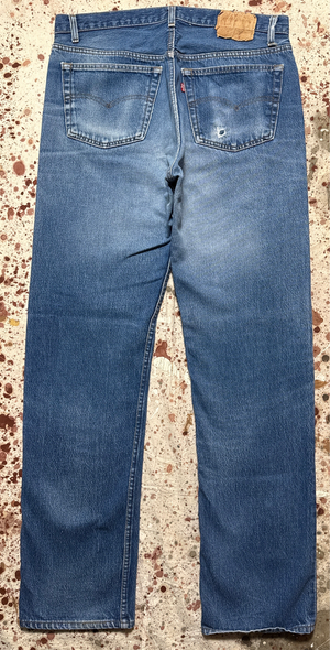 Vintage USA made Levi 501xx Transitional Tag, Super Wash, Denim Jeans  (JYJ0923-049)