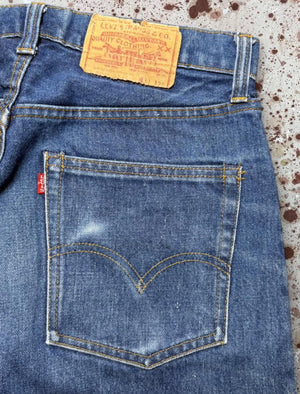 Vintage USA Levi’s 505 Single Stitch Super Wash Denim Jeans (JYJ-301025)