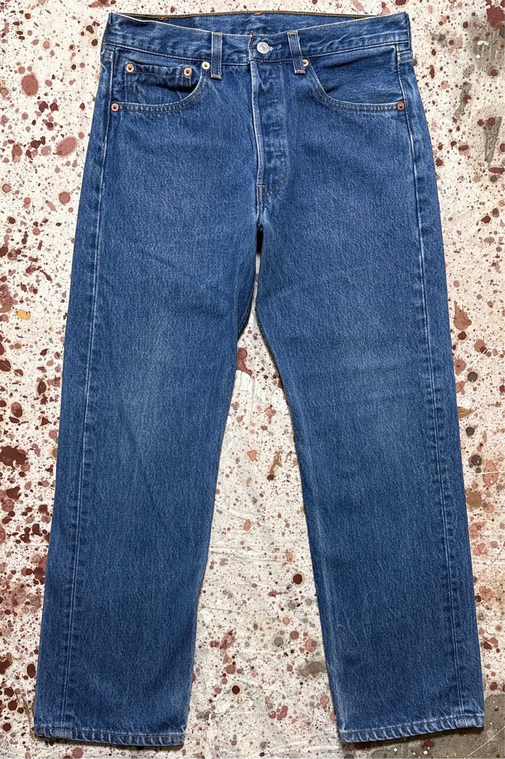 Vintage USA Levi’s Shrink to Fit 501 Denim Jeans (JYJ0625-473)