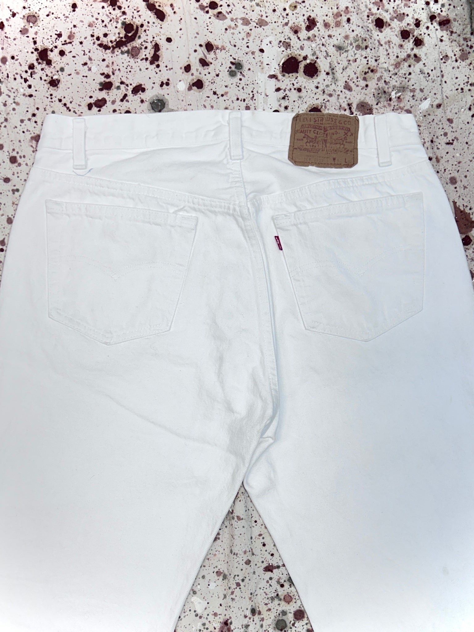 Vintage Transitional USA White Levi 501xx (JYJ0923-035)