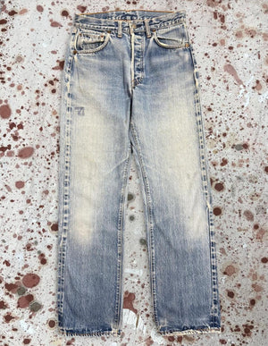 Vintage USA Levi 501 Redline Big “E” Denim Jeans (JYJ-341025)