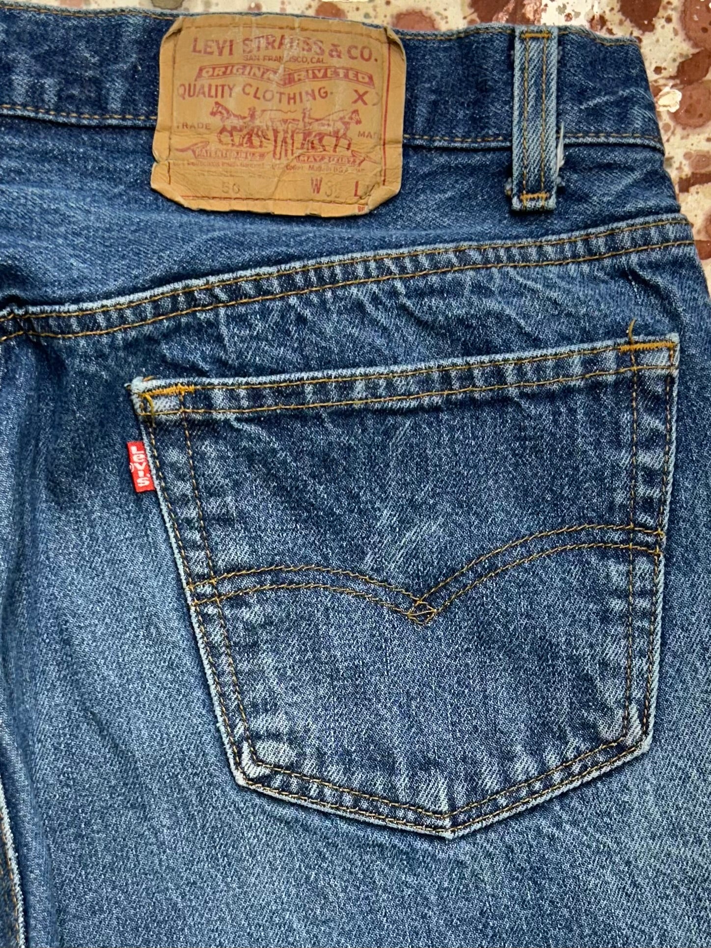 Vintage USA Levi's 501 Transitional Superwash Denim Jeans (JYJ1024-329)