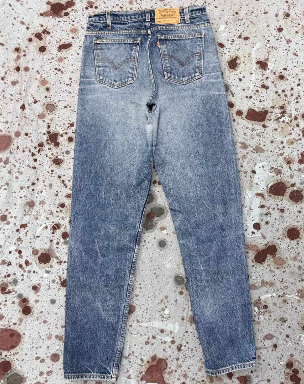 Vintage Levi’s USA 550 Superwash Denim Jeans (JYJ-031125)