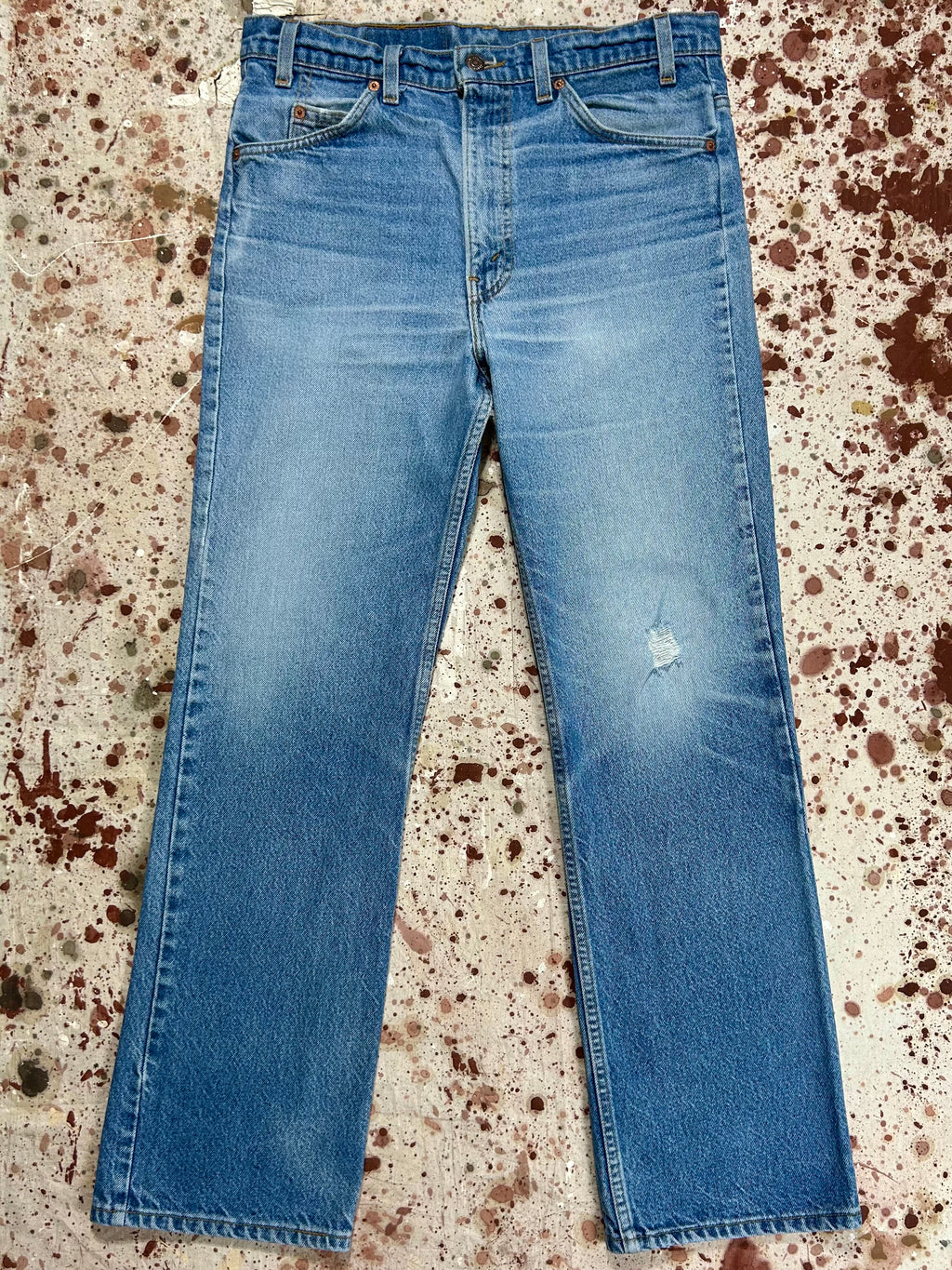 Vintage USA Levi 517 Orange Tab Super Wash Denim Jeans (JYJ0524-260)