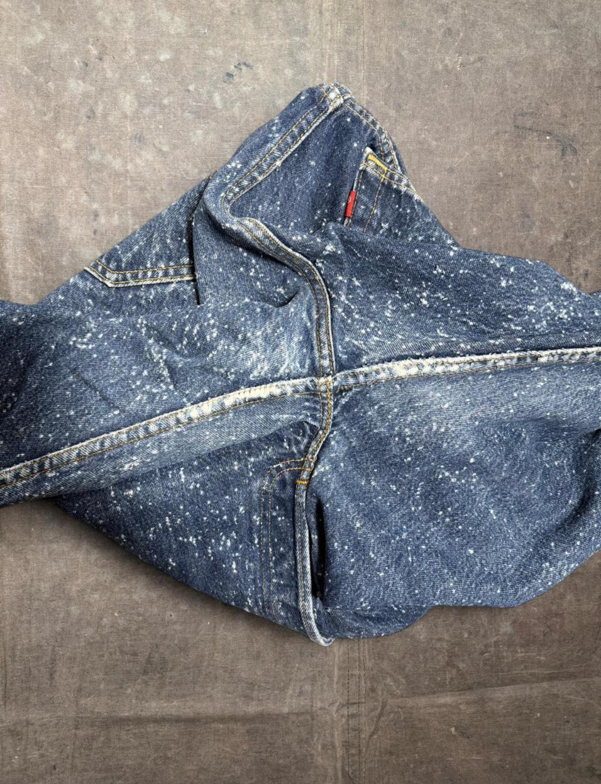 Vintage USA Levi 501 USA Galaxy Wash Denim Jeans (JYJ-091225)