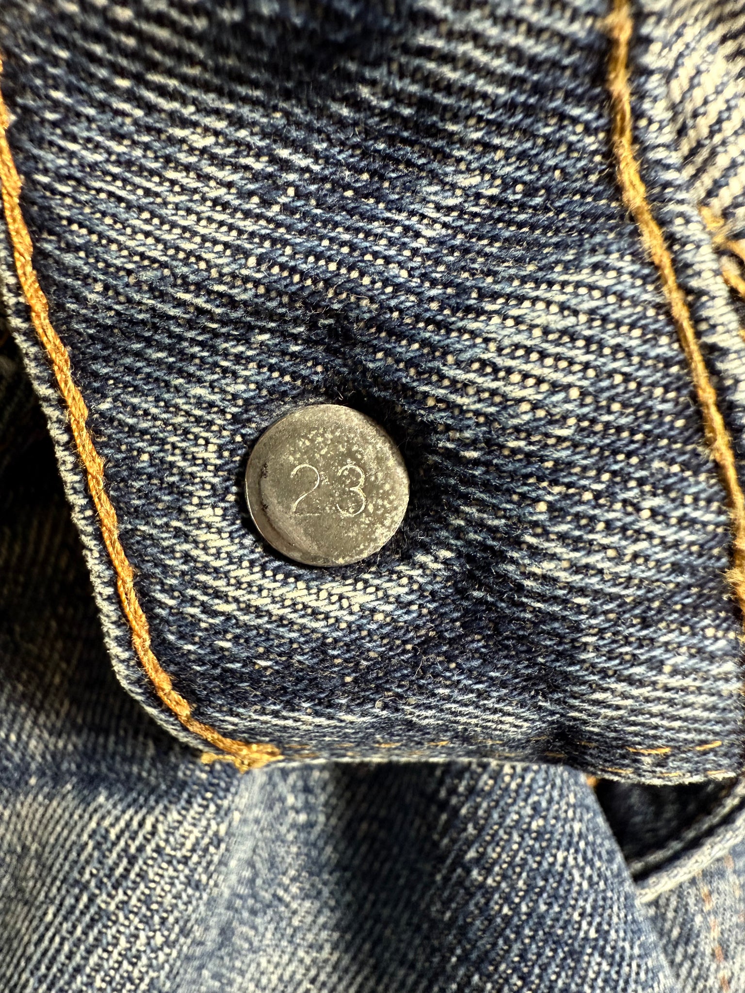 Vintage USA Levi’s 646 Orange Tab Talon 42 Zipper Superwash Bell Bottom (JYJ-041225)