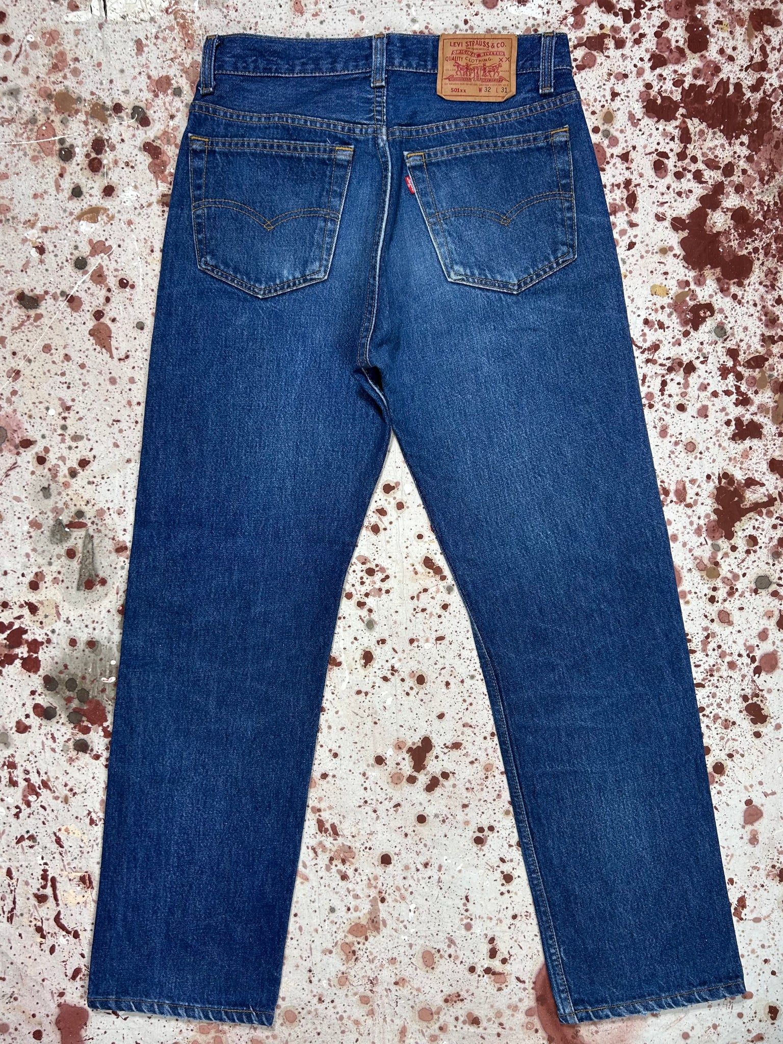 Vintage USA Levi 501 Superwash Denim Jeans (JYJ0325-432)