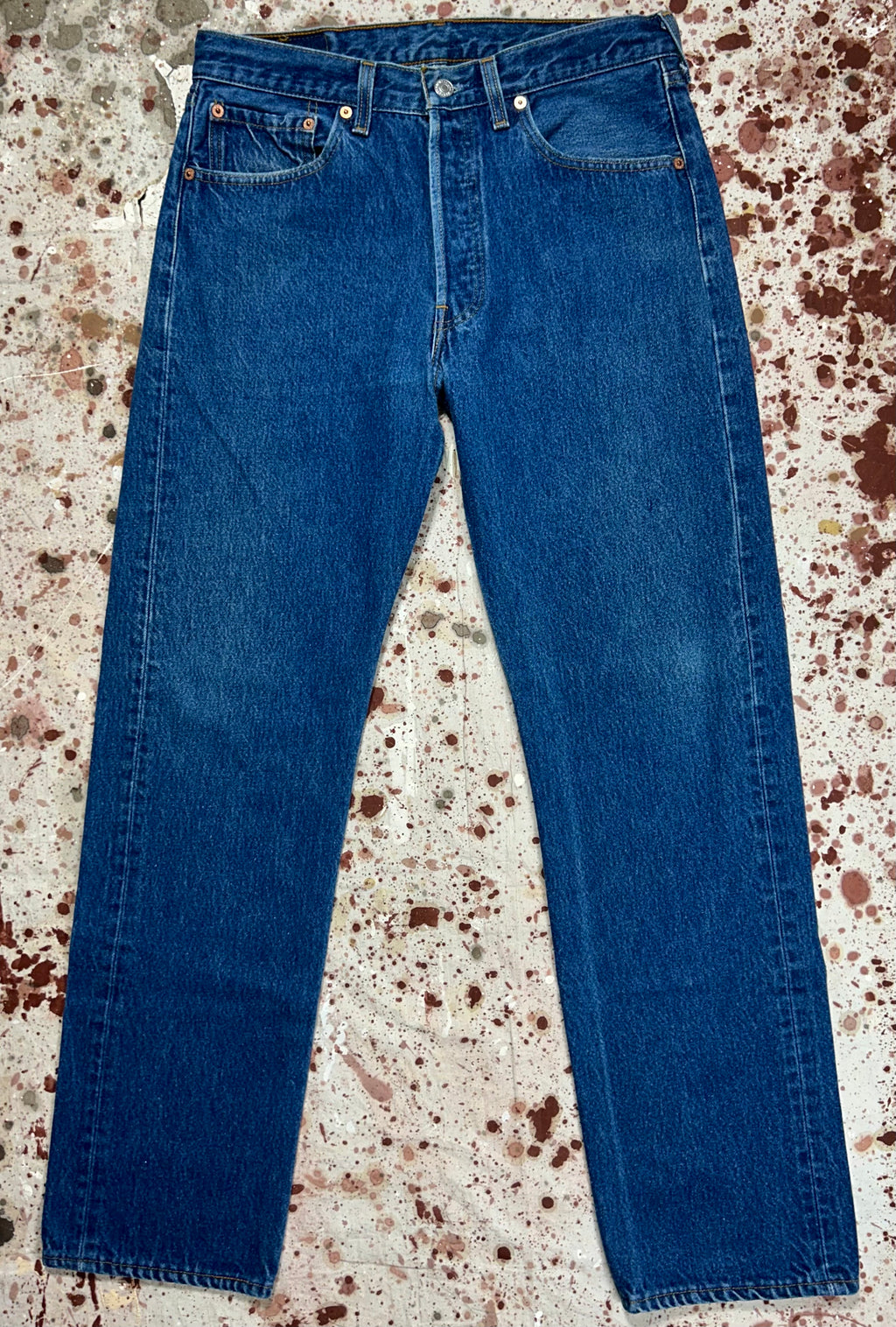 Vintage USA Made Levi 501xx Few Wash Denim Jeans (#JYJ0124-050)