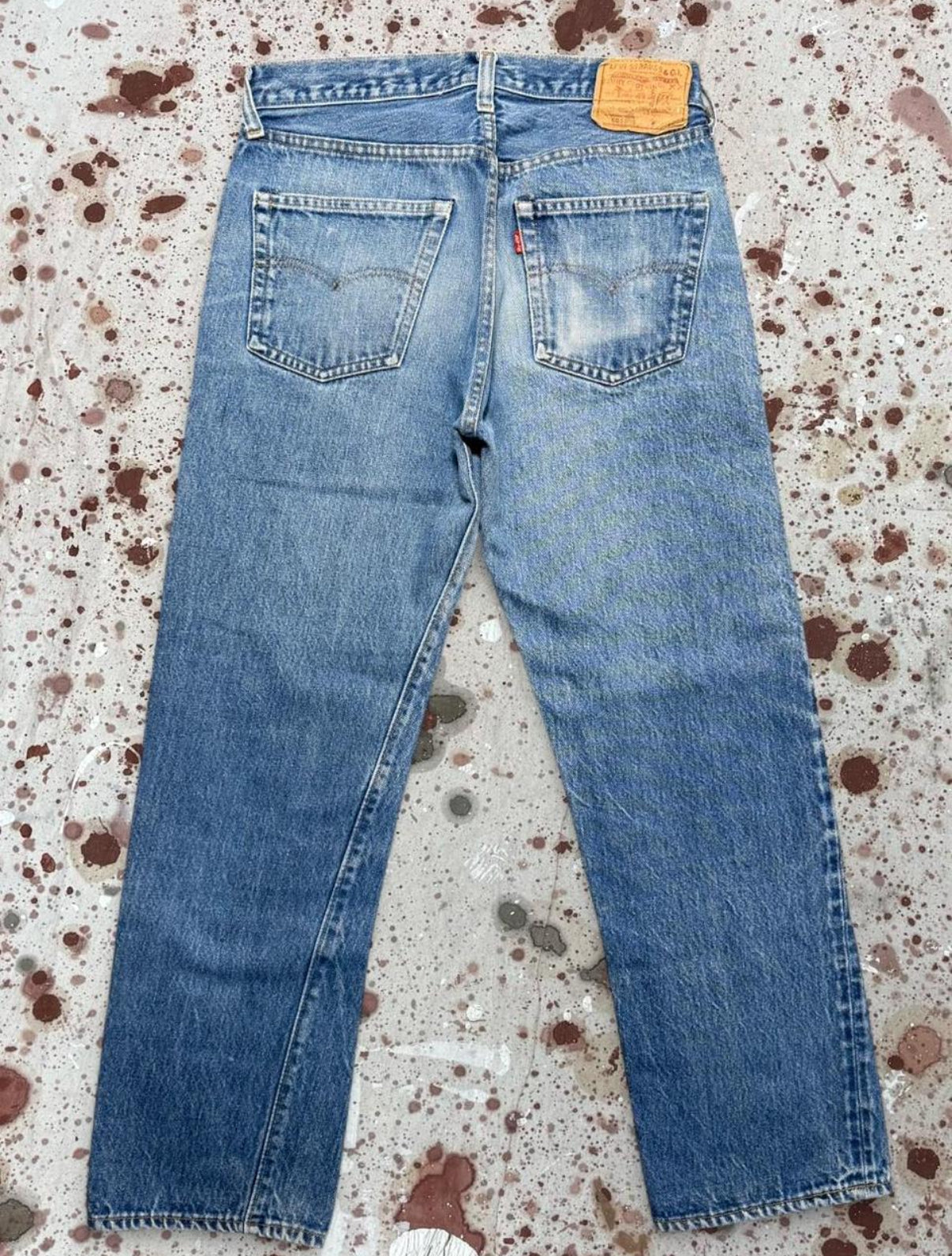 Vintage USA Levi's 501 Redline Super-Wash Denim Jeans (JYJ-201025)