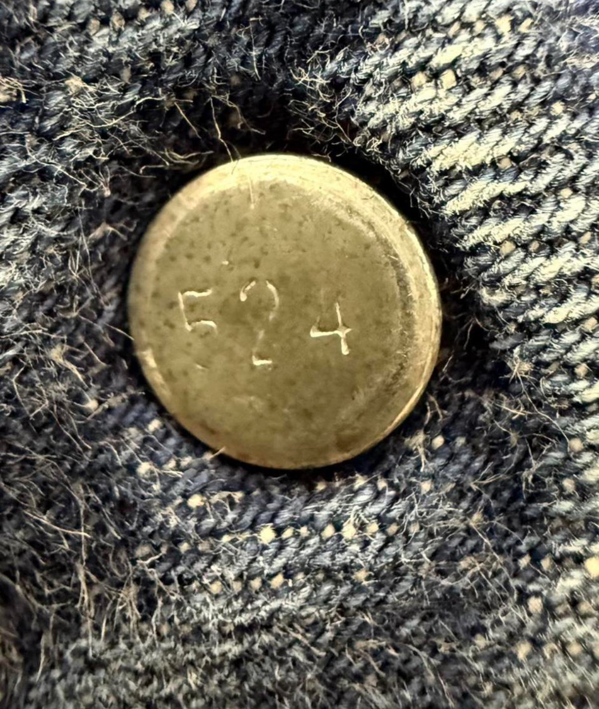 Vintage USA Levi 501 Redline Great Wash Denim Jeans (JYJ-401025)