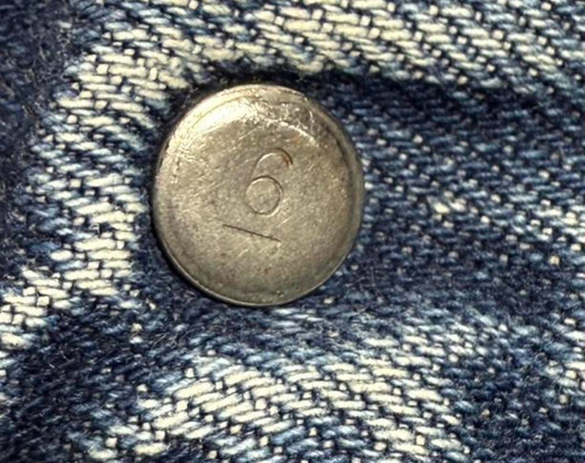 Vintage USA Levi 501 Redline Big “E” Denim Jeans (JYJ-341025)