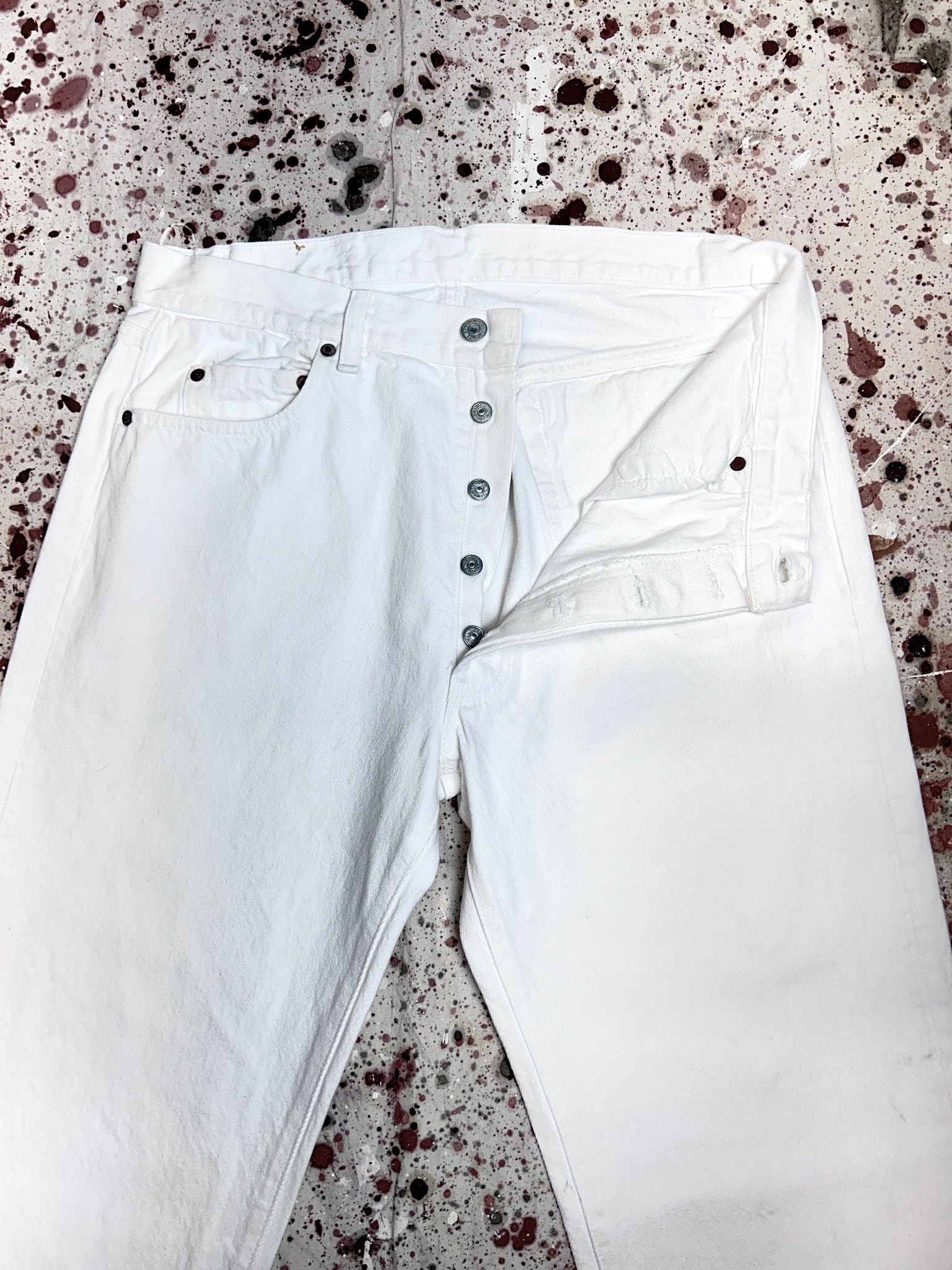 Vintage Transitional USA White Levi 501xx (JYJ0923-035)